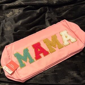 Pink 'MAMA' Sequin Pouch